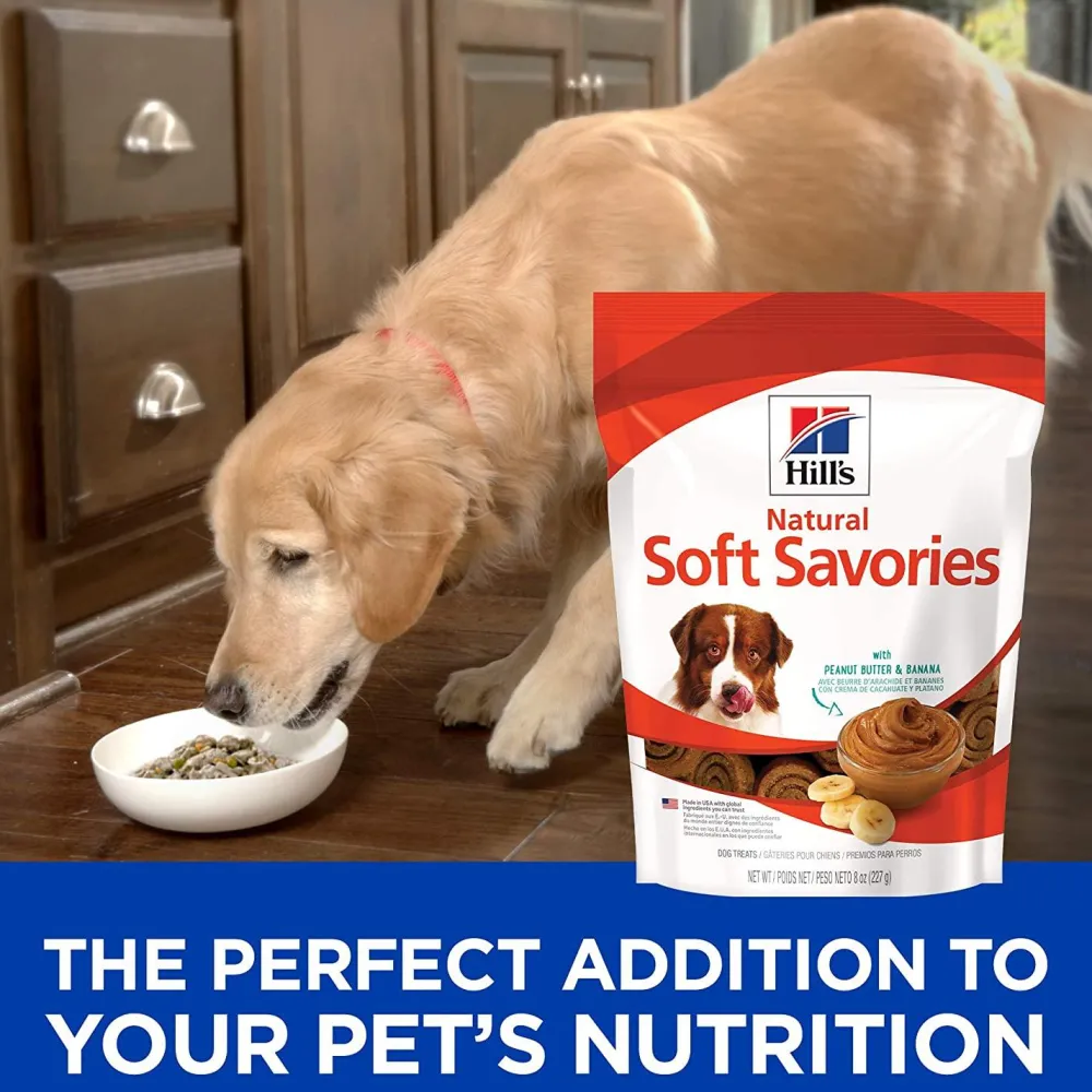 Online Soft & Savory Dog Treats Peanut Butter & Banana Treats Treats & Chews