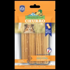 Fashion Himalayan Dog Chew Churro Peanut Butter Dog Treat Treats Treats & Chews