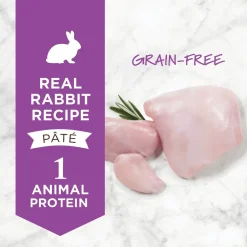 Outlet Canned Cat Food Limited Ingredient Diet Grain Free Rabbit Wet Food Cans, Pouches, Tetra Paks, Etc.