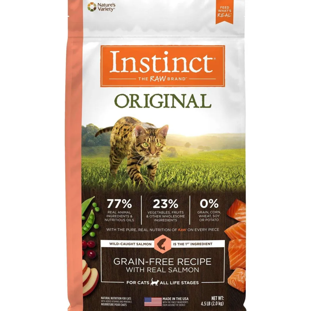 Outlet Original Cat Food Salmon Dry Food Dry Cat Food