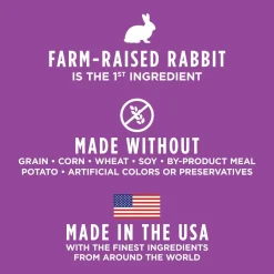 Clearance Original Grain-Free Recipe with Real Rabbit Dry Dog Food Food Dry, Wet, Freeze Dried, Etc.