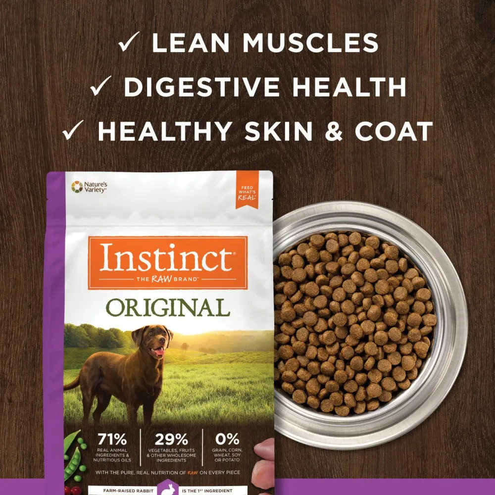 Clearance Original Grain-Free Recipe with Real Rabbit Dry Dog Food Food Dry, Wet, Freeze Dried, Etc.