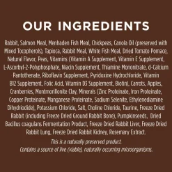 Clearance Original Grain-Free Recipe with Real Rabbit Dry Dog Food Food Dry, Wet, Freeze Dried, Etc.
