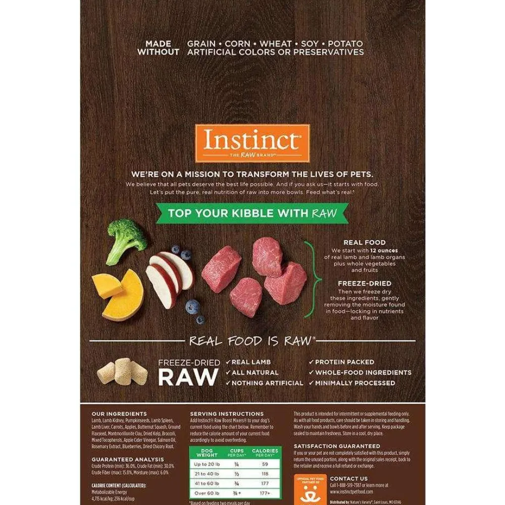 Hot Raw Boost Freeze Dried Mixers Lamb Food Dry, Wet, Freeze Dried, Etc.