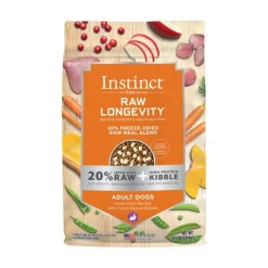 Sale ® Raw Longevity™ 20% Freeze-Dried Raw Meal Blend Grain-Free Recipe with Farm-Raised Rabbit for Dogs Food Dry, Wet, Freeze Dried, Etc.