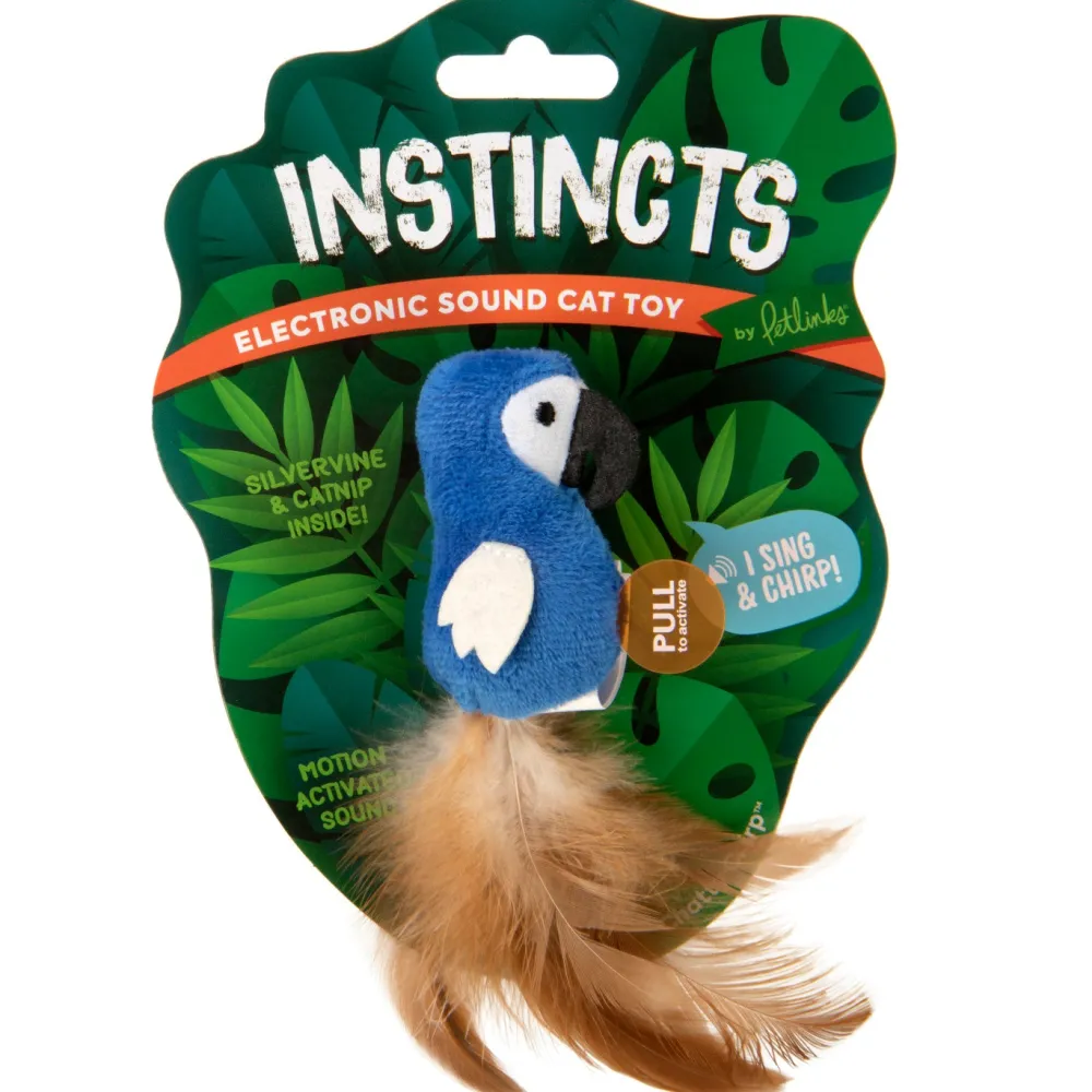 Discount Cat Chatty Chirp Plush Bird Supplies Collars, Scratchers, Toys, Etc.