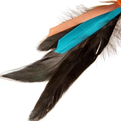 Sale Cat Crazy Coils Spring with Fringe & Feathers Supplies Collars, Scratchers, Toys, Etc.