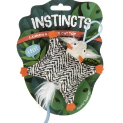 Discount Cat Soarin Squirrel Happy Nip Crinkle Launch Supplies Collars, Scratchers, Toys, Etc.