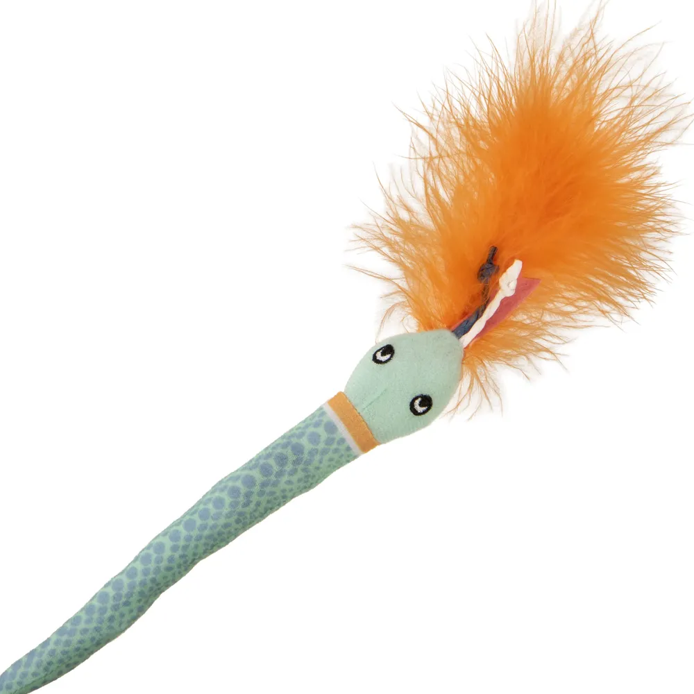 Fashion Cat Tricky Twister Bendable Happy Nip Plush Snake Supplies Collars, Scratchers, Toys, Etc.
