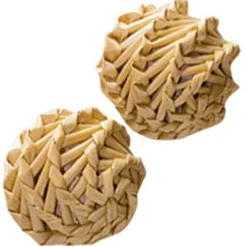 New Cat Naturals Straw Ball Supplies Collars, Scratchers, Toys, Etc.