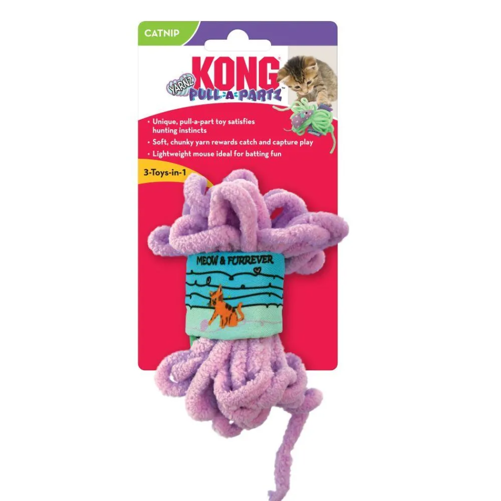 New Cat Toy Pull-A-Partz Yarnz Assorted Colours Supplies Collars, Scratchers, Toys, Etc.