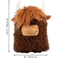Online Dog Comfort Jumbo Highland Cow Assorted Supplies Leashes, Collars, Beds, Flea & Tick, Etc. | Toys Interactive, Plush, Etc.