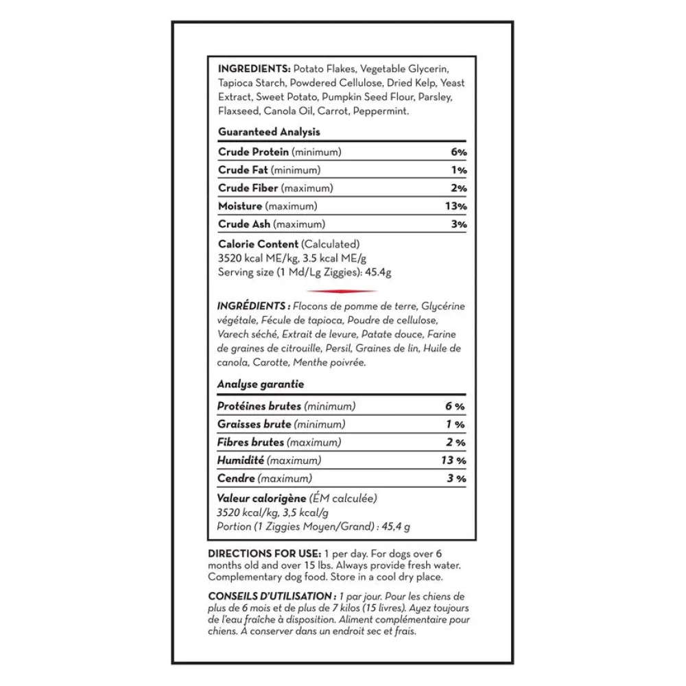 Discount Dog Ziggies Enhanced Treats Treats & Chews