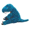 Outlet Dynos T-Rex Blue Supplies Leashes, Collars, Beds, Flea & Tick, Etc. | Toys Interactive, Plush, Etc.