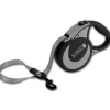 Clearance Retractable Tape Leash Ultimate Grey Supplies Leashes, Collars, Beds, Flea & Tick, Etc.