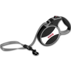 New Retractable Tape Leash Explore Grey Supplies Leashes, Collars, Beds, Flea & Tick, Etc.