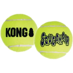 Sale SqueakAir Tennis Balls - Large - 2 Pack Supplies Leashes, Collars, Beds, Flea & Tick, Etc. | Toys Interactive, Plush, Etc.