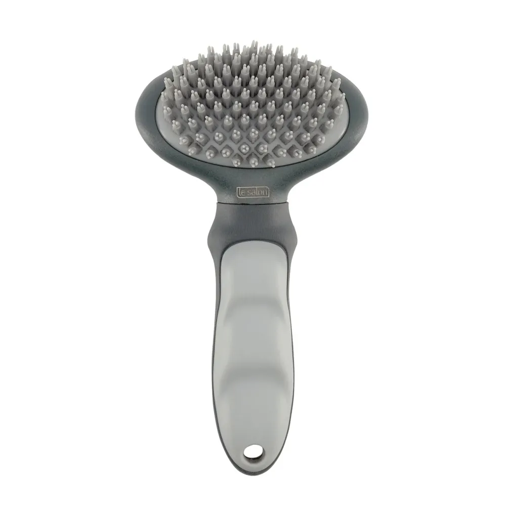 Outlet Essentials Cat Rubber Slicker Brush Supplies Collars, Scratchers, Toys, Etc.