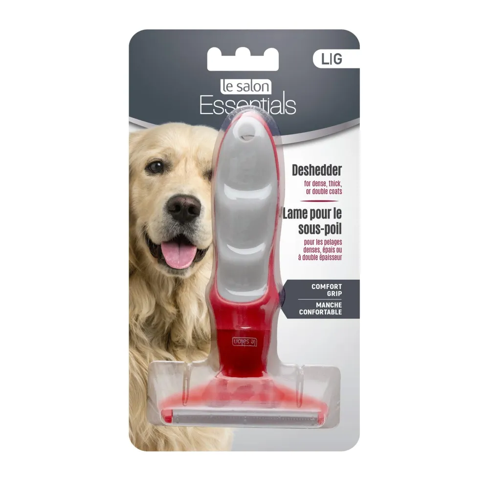 New Essentials Deshedder For Dogs Supplies Leashes, Collars, Beds, Flea & Tick, Etc.