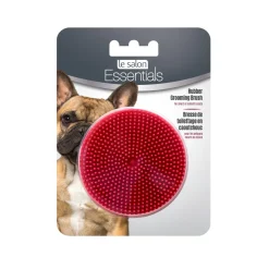 Fashion Essentials Rubber Grooming Brush For Dogs Supplies Leashes, Collars, Beds, Flea & Tick, Etc.