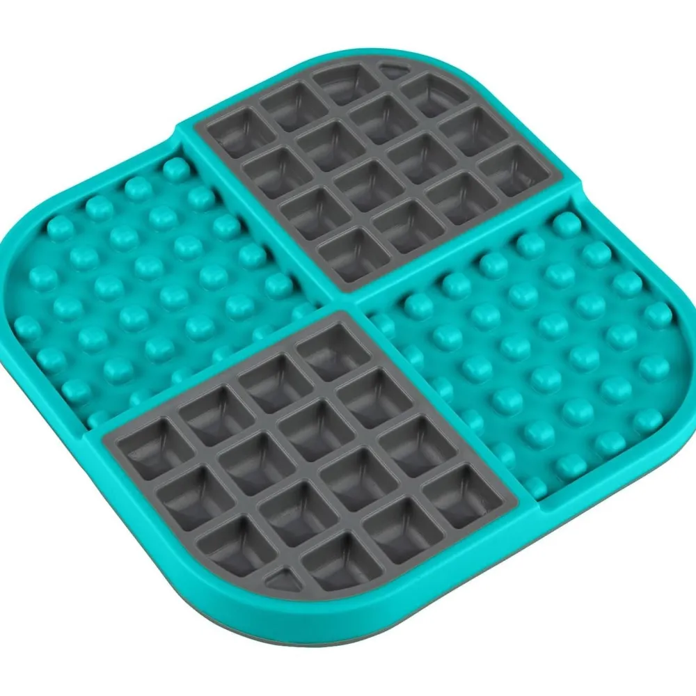 Outlet Slomo Dog Slow Feeding Lick Mat Supplies Leashes, Collars, Beds, Flea & Tick, Etc.