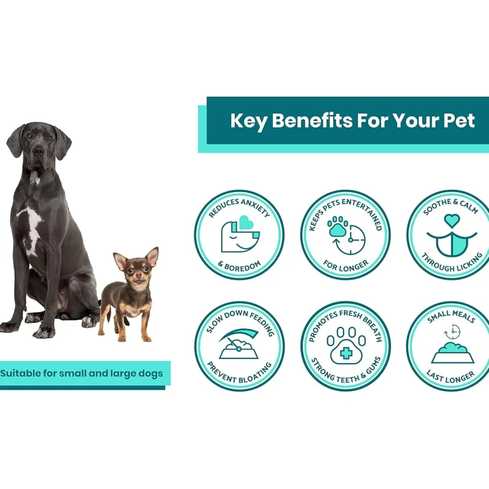 Outlet Slomo Dog Slow Feeding Lick Mat Supplies Leashes, Collars, Beds, Flea & Tick, Etc.