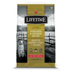 New All Life Stages Dog Food Pork & Oatmeal Food Dry, Wet, Freeze Dried, Etc.