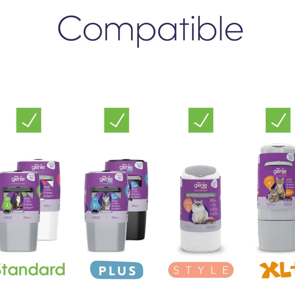 Online Litter Genie Standard Refill Supplies Collars, Scratchers, Toys, Etc.