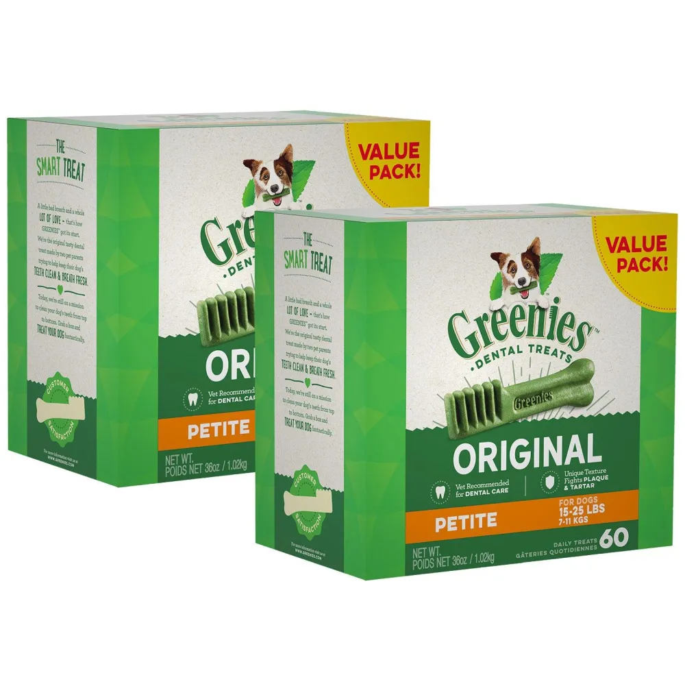 New Max Value Pack: (2) Petite 1.02 Kg Boxes Treats Treats & Chews