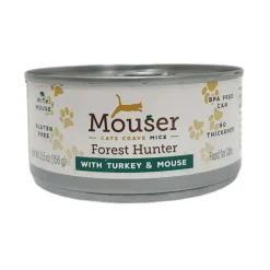 Online Forest Hunter With Turkey and Mouse Canned Cat Food Wet Food Cans, Pouches, Tetra Paks, Etc.