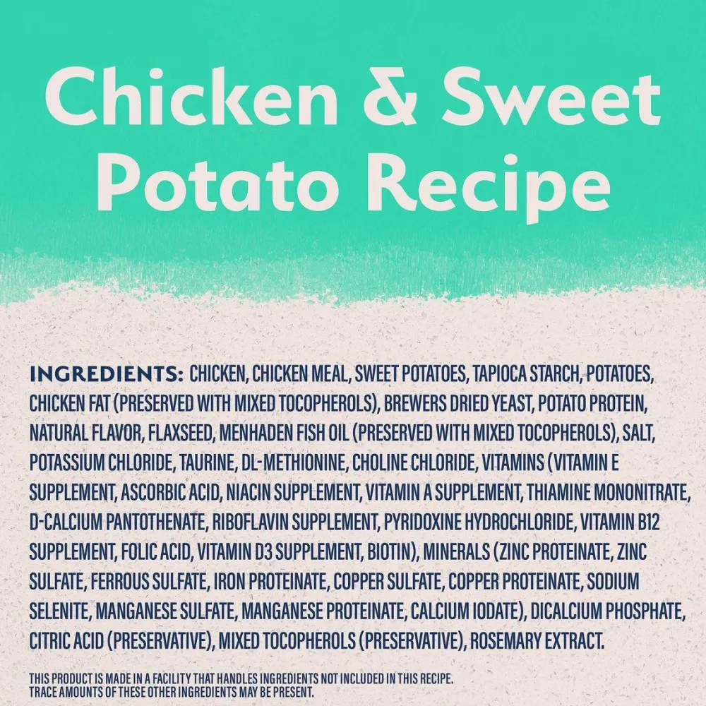 Online Limited Ingredient Diet Sweet Potato & Chicken Dog Food Food Dry, Wet, Freeze Dried, Etc.
