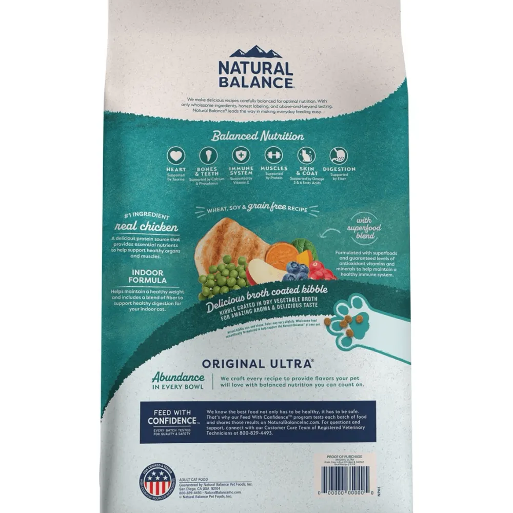 Best Original Ultra Indoor Chicken & Salmon Meal Dry Cat Food Dry Food Dry Cat Food