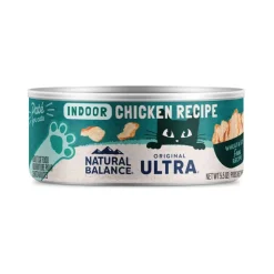 New Ultra Premium Indoor Chicken Formula Canned Cat Food Wet Food Cans, Pouches, Tetra Paks, Etc.