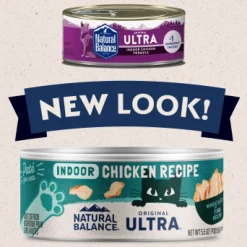 New Ultra Premium Indoor Chicken Formula Canned Cat Food Wet Food Cans, Pouches, Tetra Paks, Etc.