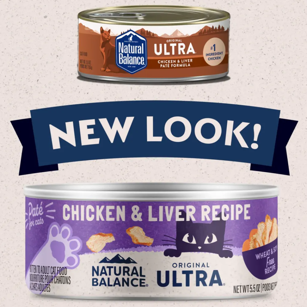 Clearance Ultra Premium Chicken & Liver Pate Formula Canned Cat Food Wet Food Cans, Pouches, Tetra Paks, Etc.