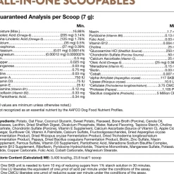Online Scoopables All-In-One 4-in-1 Support Dog Supplement Supplies Leashes, Collars, Beds, Flea & Tick, Etc.