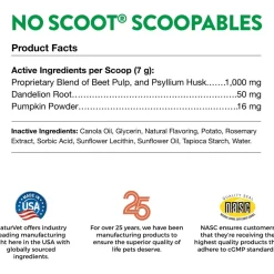 Clearance Scoopables No Scoot Anal Gland Support Dog Supplement Supplies Leashes, Collars, Beds, Flea & Tick, Etc.