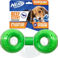Sale Scentology Dog Toy Beef Scented Green Infinity Ring Supplies Leashes, Collars, Beds, Flea & Tick, Etc. | Toys Interactive, Plush, Etc.