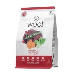 New New Zealand Pet Food Woof Air Dried Food Venison Food Dry, Wet, Freeze Dried, Etc.