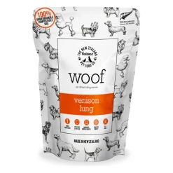 Fashion New Zealand Pet Food Woof Air Dried Treats Venison Lung Food Dry, Wet, Freeze Dried, Etc.