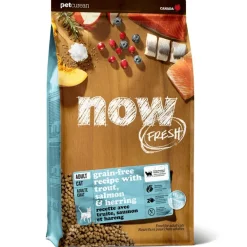 Hot Grain Free Fish Recipe With Trout, Salmon, & Herring for Adult Cats Dry Food Dry Cat Food