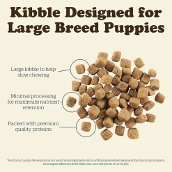 Sale Grain Free Large Breed Puppy Turkey, Salmon, & Duck Recipe Food Dry, Wet, Freeze Dried, Etc.