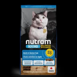 New Cat Sound S5 Adult & Senior Chicken & Salmon Dry Food Dry Cat Food
