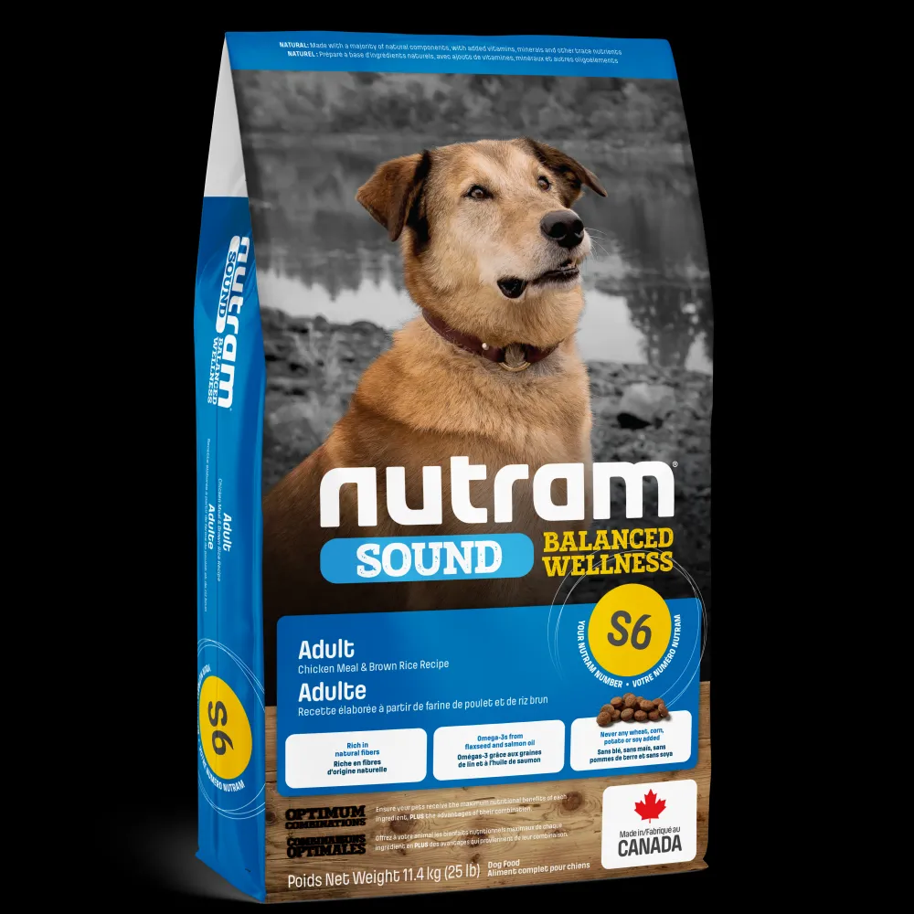 Online Sound Adult Balanced S6 Chicken Meal and Brown Rice Food Dry, Wet, Freeze Dried, Etc.