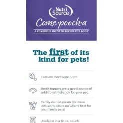Fashion Come Pooch A Beef Broth Supplies Leashes, Collars, Beds, Flea & Tick, Etc.