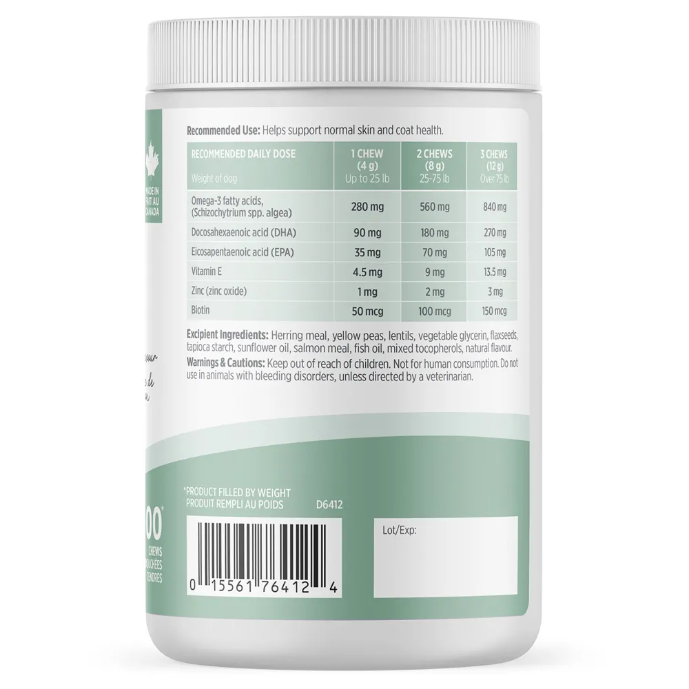 Fashion Care Skin and Coat Supplement for Dogs Supplies Leashes, Collars, Beds, Flea & Tick, Etc.