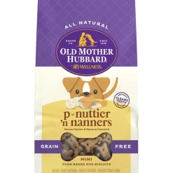 Discount Classic P-Nuttier 'N Nanners Grain Free Mini Oven-Baked Biscuits Dog Treats Treats Treats & Chews