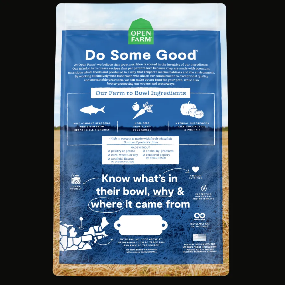 Online Dog Food Catch of the Season Whitefish Recipe Food Dry, Wet, Freeze Dried, Etc.