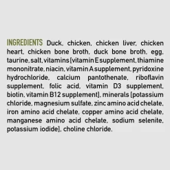 Outlet Duck + Chicken Entrée Wet Cat Food Recipe Wet Food Cans, Pouches, Tetra Paks, Etc.