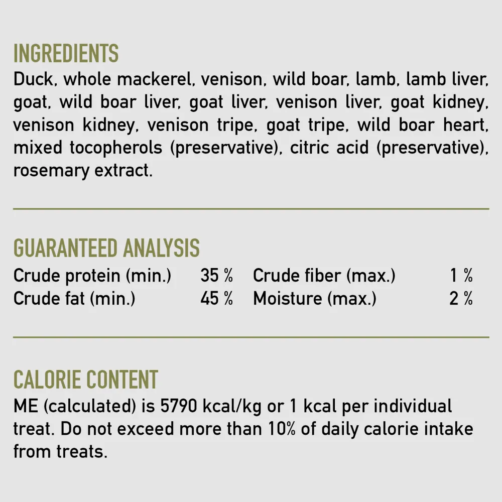 Clearance Freeze-Dried Cat Treats Tundra Dry Food Dry Cat Food